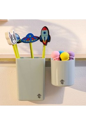 Organizador Rígido Circular Con Adhesivo Gluppy