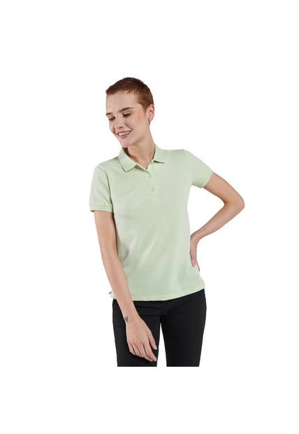 Camisa Polo Masara Verde Mujer