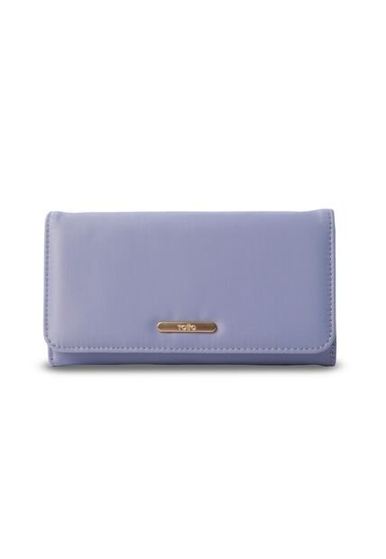 Billetera Mujer Bel Grande Con RFID Blocker Morada