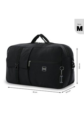 Tula De Viaje Spa Mediana Negra