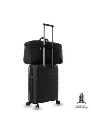 Tula De Viaje Spa Mediana Negra