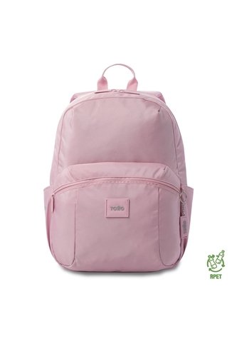 Morral Mochila Trik M Porta Pc 14'' Para Mujer Rosado Totto Totto