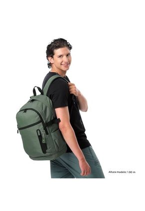 Morral Universitario Porta PC 16" Mina Verde Hombre