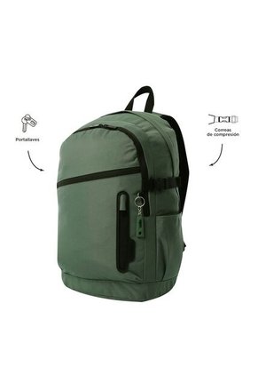 Morral Universitario Porta PC 16" Mina Verde Hombre