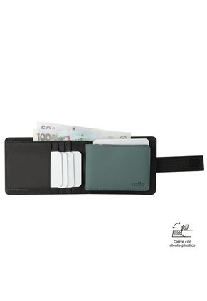 Billetera Gobi Con RFID Blocker Negra