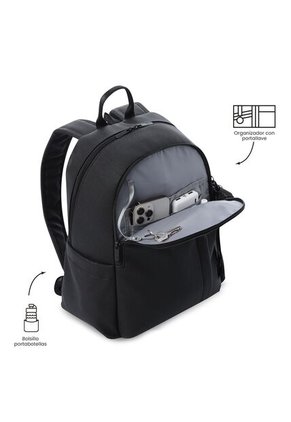 Morral Ejecutivo Porta PC 14" Bow Negro Mujer