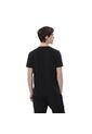 Camisa Para Hombre Unicolor Manne Manga Corta Negra de Totto