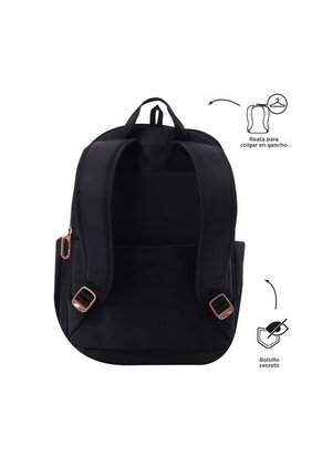 Morral Ejecutivo Porta PC 14" Adelaide 1 2.0 Negro Mujer