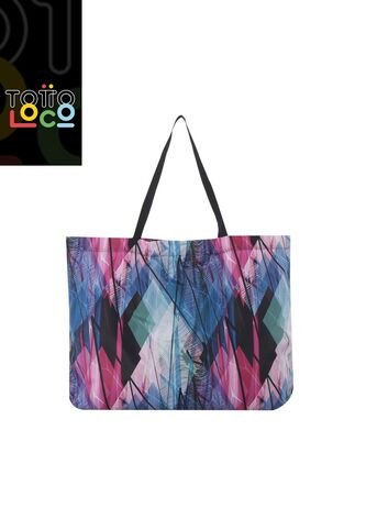 Shopping Bag Plegable Practibag Liviana Multicolor Totto