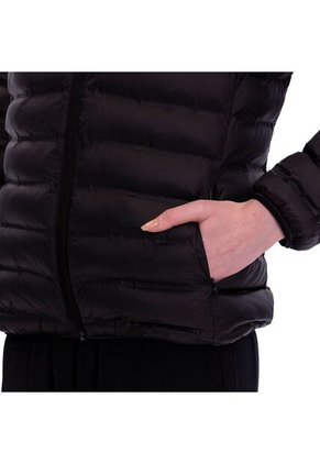 Chaqueta Acolchada Para Mujer Colorfull Pro Negra