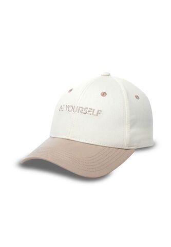 Gorra Beisbolera Pompe Color Blanca/Beige Totto