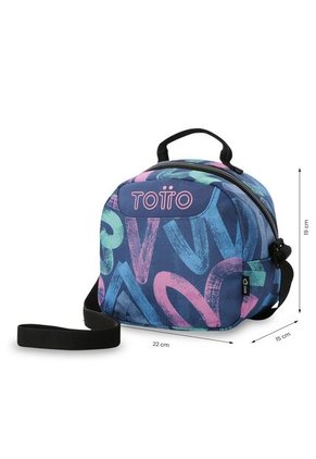 Lonchera Térmica Para Mujer Borrador Mediano Azul