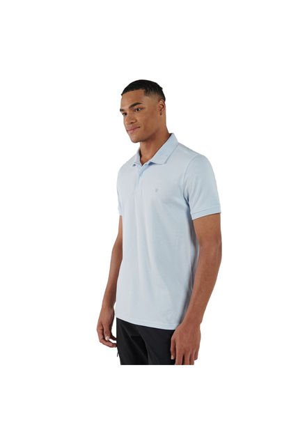 Camisa Polo Spencer Azul Hombre