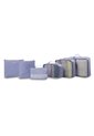 Organizador De Viaje Packing Cube X 6 Morado de Totto