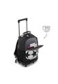 Morral Escolar Con Ruedas Champion Mediano Estampado De Fútbol de Totto