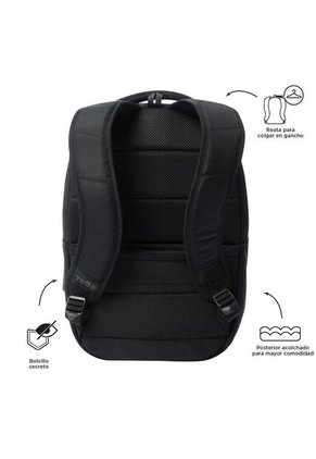 Morral Ejecutivo Porta PC 14" Codec L1  2.0 Negro Hombre