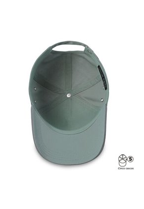 Gorra Beisbolera Iconic Color Verde/Gris/
