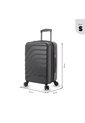 Maleta Carry On 360° Bazy+ 2.0 10 Kilos Negra de Totto