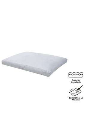 Cama Para Perro Zeus L Color Gris