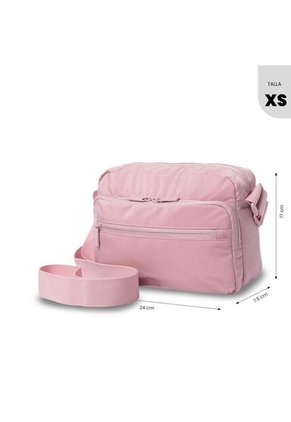 Bolso Para Mujer Amsu 2.0 Tipo Crossbody Pequeño Rosado