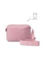 Bolso Para Mujer Amsu 2.0 Tipo Crossbody Pequeño Rosado de Totto