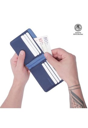 Billetera Duneden En Lona Con Rfid Blocker