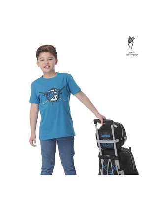 Lonchera Térmica Para Niño Hanzo Mediano Negra
