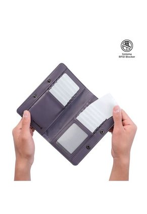 Billetera Style Nob Con RFID Blocker Negra