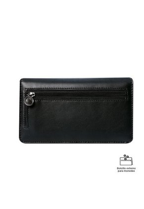 Billetera Style Nob Con RFID Blocker Negra