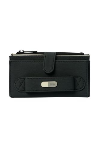 Billetera Dull L Con RFID Blocker Negra Totto