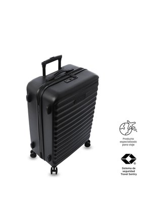 Maleta De Viaje Mediana 360 Helios 2.0 Negra