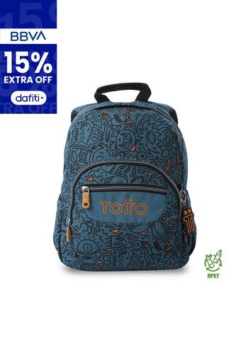 Morral Juvenil Tempera Pequeño Azul Totto