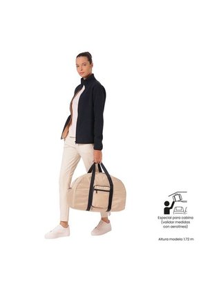 Tula Maleta Plegable Branel Liviana Grande Durazno