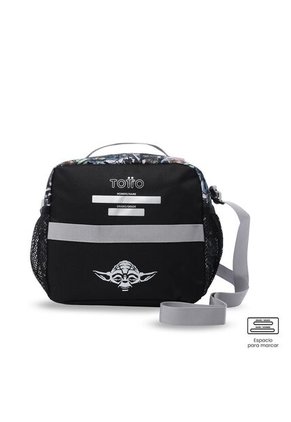 Lonchera Térmica Para Niño Star Wars Jedi Grande Negra