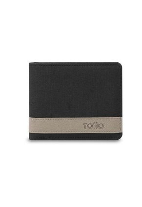 Billetera Hombre Lad Pequeña Con RFID Blocker Negra