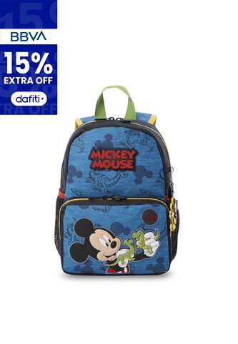Morral Para Niño Mickey Pequeño Azul Totto