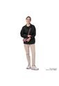 Chaqueta Casual Para Mujer Bruma Woman Liviana Negra de Totto