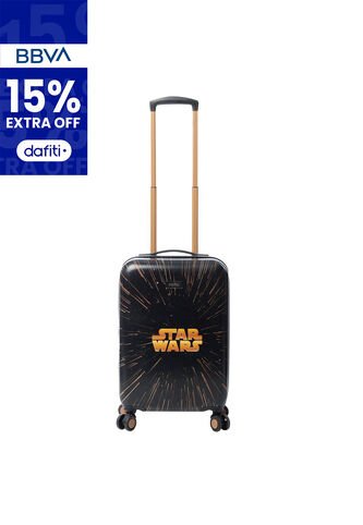 Maleta De Viaje 360 Star Wars Empire Pequeña Negra Totto