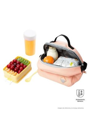 Lonchera Con Aislamiento Térmico Estoril Durazno