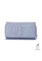 Billetera Mujer Texture Grande Con RFID Blocker Morada de Totto