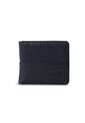 Billetera Hombre Saffiano Con RFID Blocker Azul de Totto