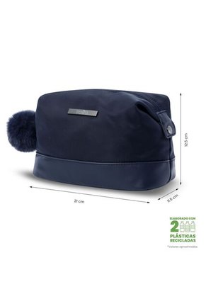 Cosmetiquera Multiuso Adelaide Grande Azul