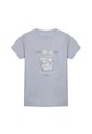 Camiseta Para Niña Proyect Gris de Totto