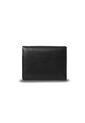 Billetera Hombre Saffiano Pequeña Con RFID Blocker Negra de Totto