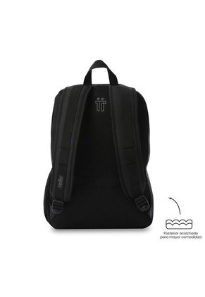 Morral Universitario Kanto Porta PC 15.4" Negro Unisex