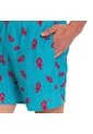 Pantaloneta Estampada Para Hombre Lown Verde de Totto
