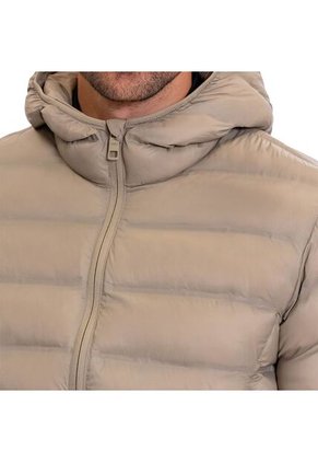 Chaqueta Acolchada Para Hombre Colormen Pro Beige