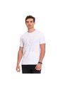 Camiseta Estampada Para Hombre Primen Blanca de Totto