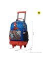 Morral Con Ruedas Niño Spiderman Pop Mediano Azul de Totto