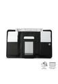 Billetera Mujer Texture Grande Con RFID Blocker Negra de Totto